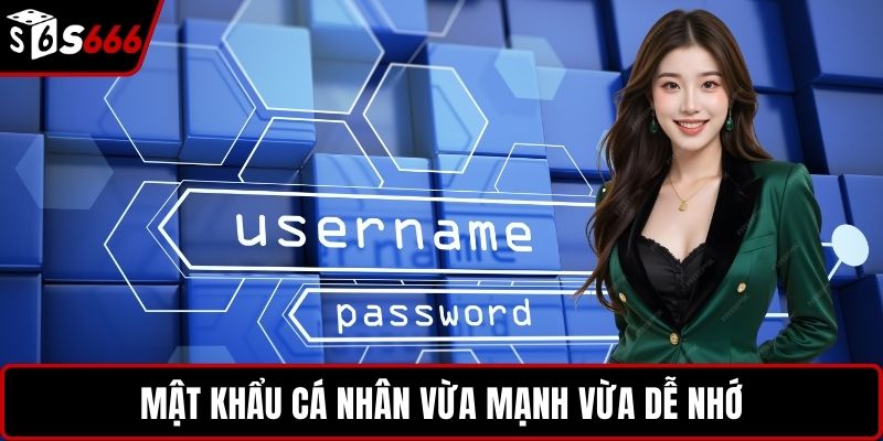 Mật khẩu cá nhân vừa mạnh vừa dễ nhớ